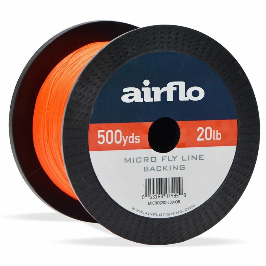 Braid & Backing Airflo | Airflo Micro Poly Backing - Orange