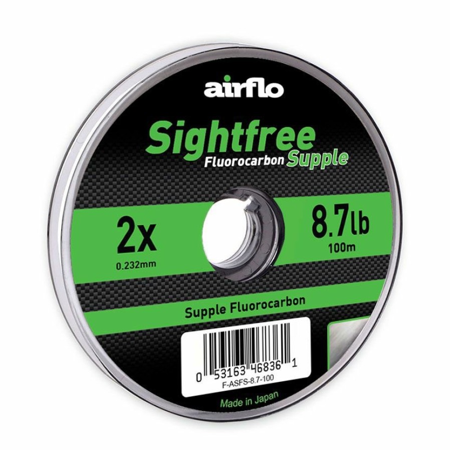 Leaders & Tippet Airflo | Airflo Sightfree Supple Fluorocarbon - 100M