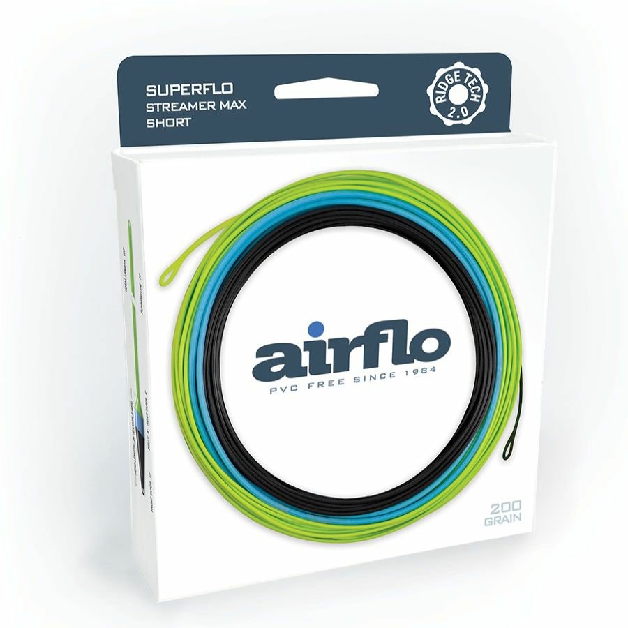 Fly Lines Airflo | Superflo Ridge 2.0 Streamer Max Short