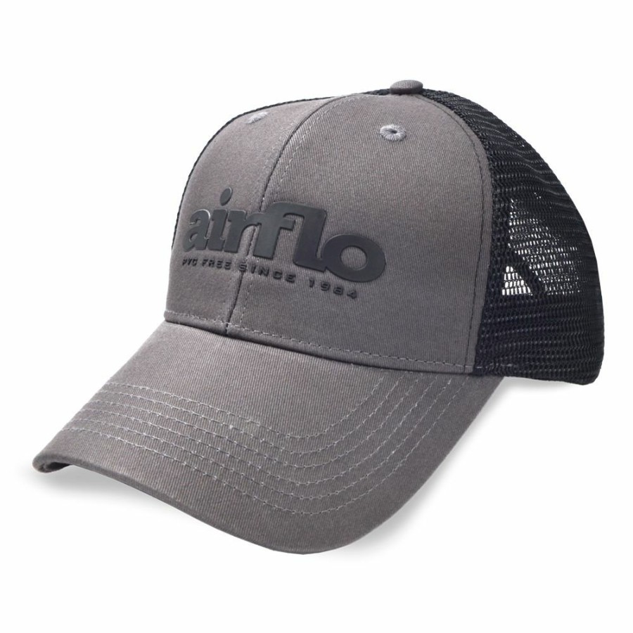 Soft Goods Airflo | Airflo Cap - Grey - Black Logo