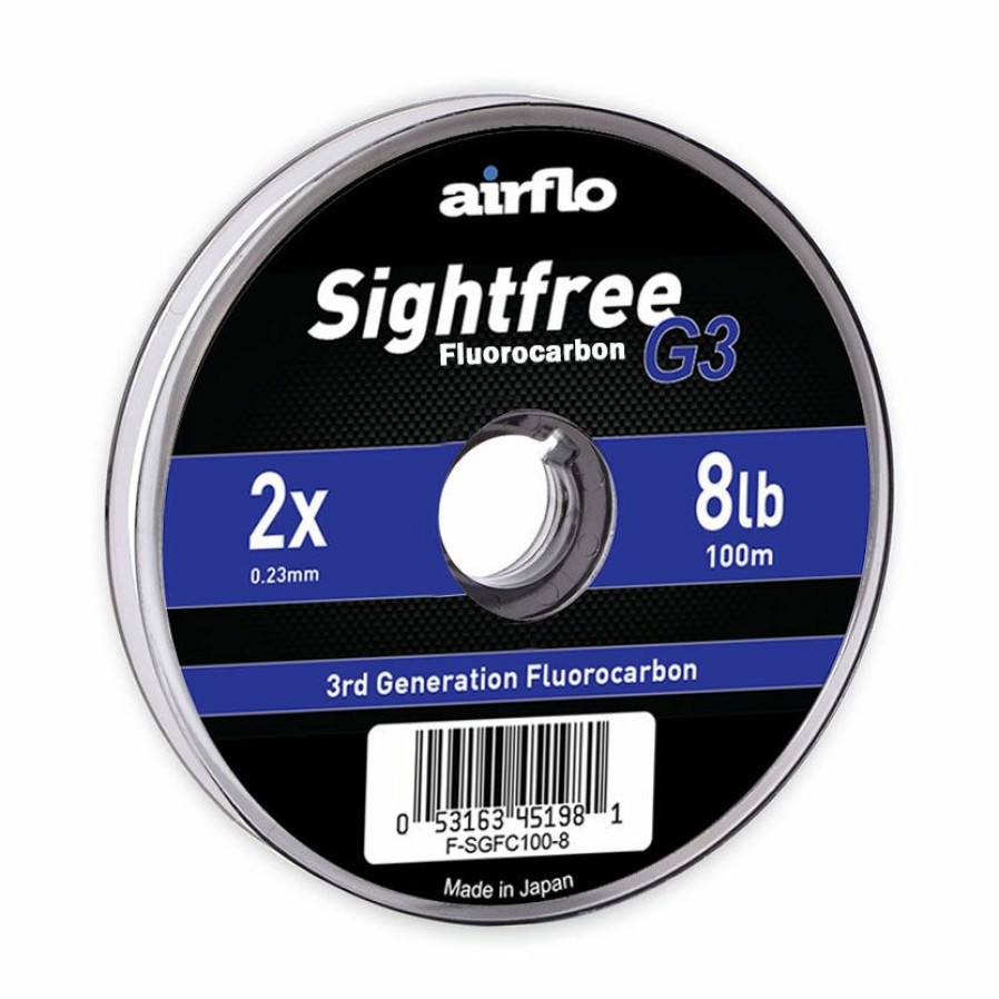 Leaders & Tippet Airflo | Airflo Sightfree G3 Fluorocarbon - 100M