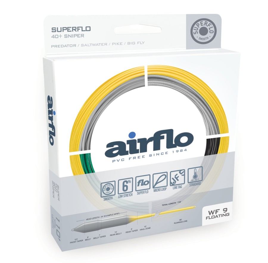 Fly Lines Airflo | Superflo 40+ Sniper Fly Line