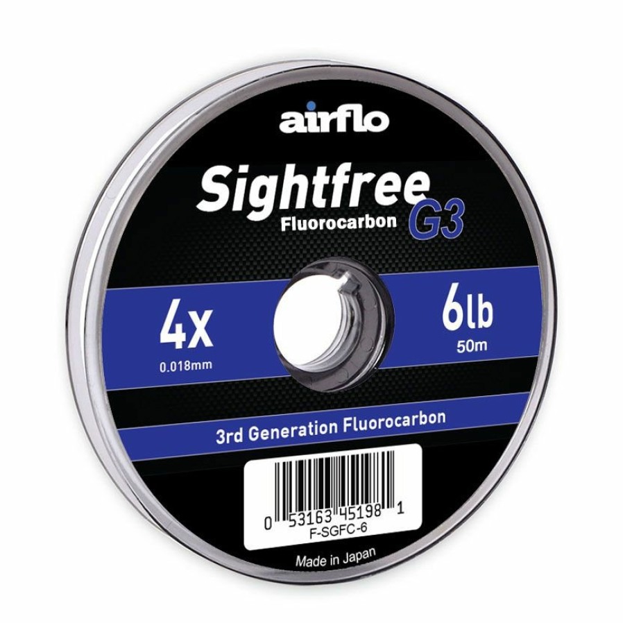 Leaders & Tippet Airflo | Airflo Sightfree G3 Fluorocarbon - 50M