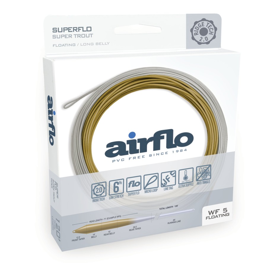 Fly Lines Airflo | Airflo Ridge 2.0 Superflo Super Trout