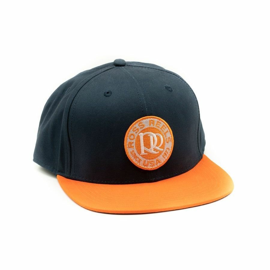 Soft Goods Airflo | Ross 6 Panel Flat Bill - Blue And Orange