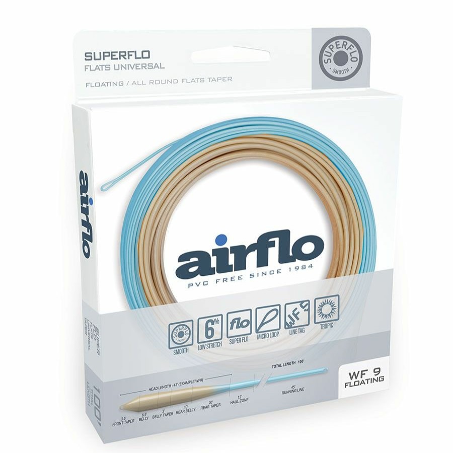 Fly Lines Airflo | Airflo Superflo Flats Universal Taper