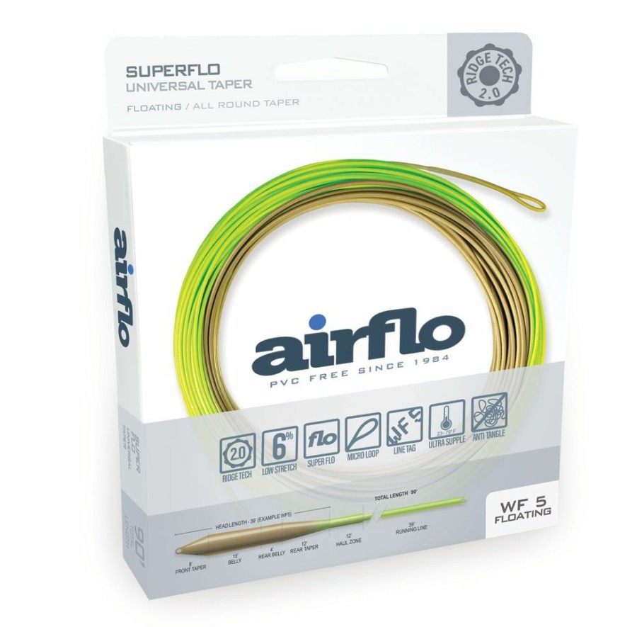 Fly Lines Airflo | Superflo Ridge 2.0 Universal Taper